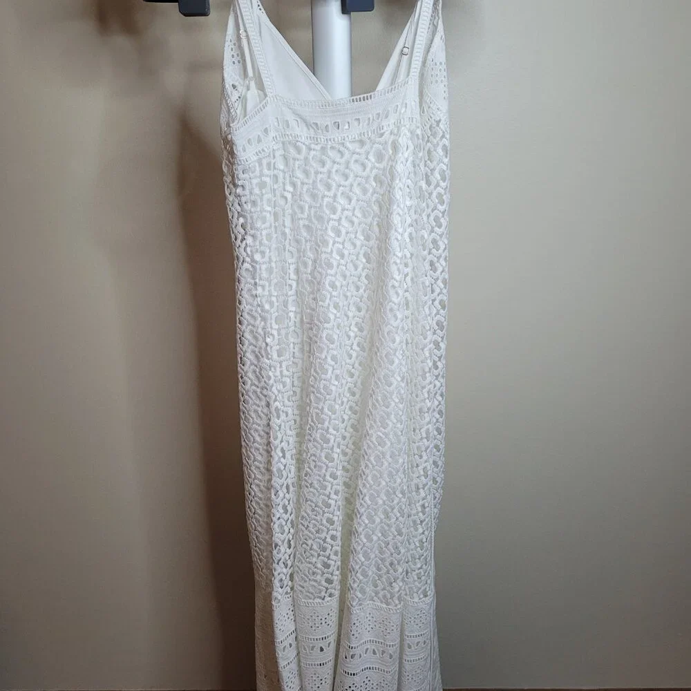 White Evangelia White Wrap Dress by Diane Von Furstenberg - Picture 13 of 15